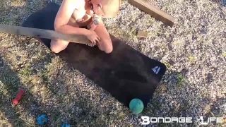 free online video 13 japanese tongue fetish fetish porn | Bondage Life – Sanding The Cross Rachel Greyhound | bondagelife-2