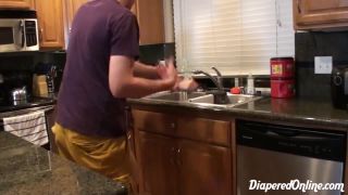 Diaperedonline2Taylor P David Taylor Spanked for Chores-5