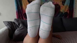 adult video clip 47 Stinky sweaty sock JOI, cute feet fetish on femdom porn -5