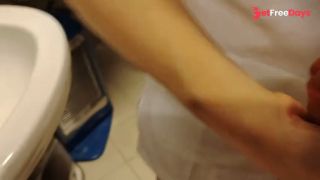 the coroner licks my ass in the morgues dressing room. Then he fucks me, I squirt and he cum on me-5