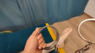 Real Amateur Mistress POV Bondage After A Week In Chastity Cage-1