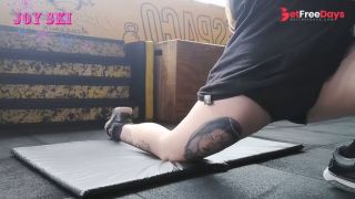 [GetFreeDays.com] alternative girl stretching at the gym Sex Clip December 2022-0