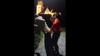 Strapon FAGGOT IS FUCKED IN MAIN SQUARE (Strap On)-2