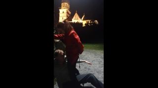Strapon FAGGOT IS FUCKED IN MAIN SQUARE (Strap On)-5