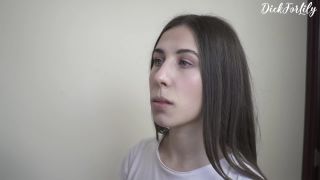 DickForLily - Hot Blowjob From My Brother's Girlfriend-Cumshot Slut In Mouth -4