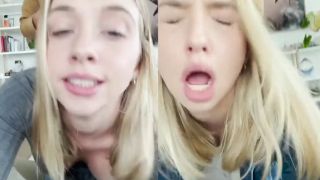 Blonde porn itsmecat Itsmecat Split Screen Sex With Amazing Facial Video-5