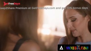 Hottest Lesbian Threesome with Gorgeous Babes Amirah Adara, Lia Lin and Kelly...-1
