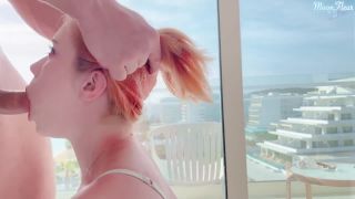 Rough Fucked In Doggystyle Redhead Girlfriend After Blowjob And Cum Inside 1080p-5