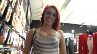 TrinityMay33 aka Trinity May in public flashing breakfast 3 porn stores on webcam -4