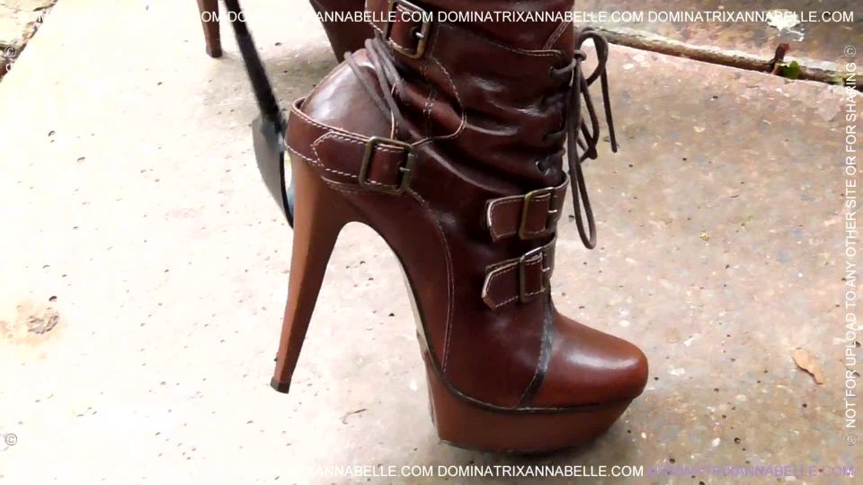 adult clip 26 Dominatrix Annabelle – Heel, My Stable boy! - goddess worship - pov lady barbara fetish