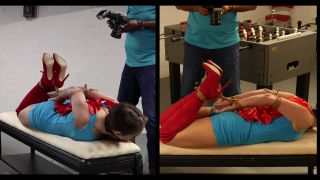 Supergirl Rachel Is Hogtied and Ballgagged Quick View Por...-5
