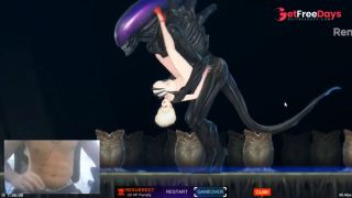 DOGGYSTYLE HARDCORE SEX WITH A GIANT ALIEN - ALIEN QUEST EVE-1