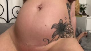 7596 Pregnant Girl-Tatoo Creampie Fuck-7