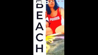 BEACH COUPLE REAL SUMMER TIME ORCHARD BEACH NYC-4