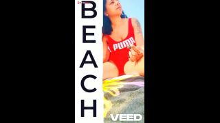 BEACH COUPLE REAL SUMMER TIME ORCHARD BEACH NYC-7