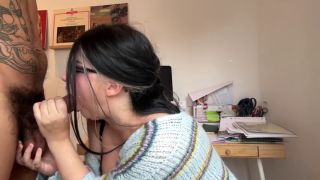 Verified Amateurs BBC blowjob SLOPPY compilation-0