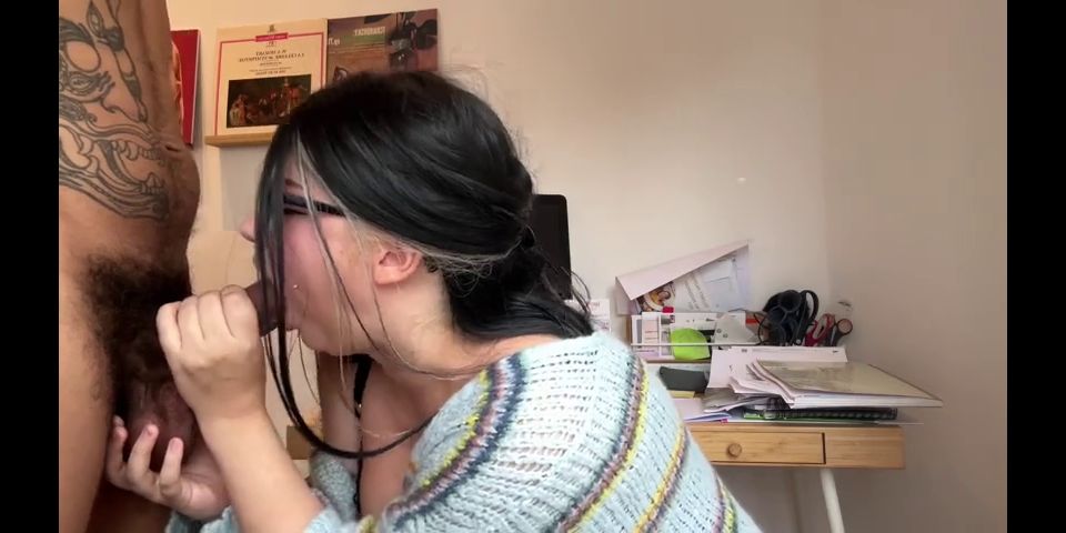 Verified Amateurs BBC blowjob SLOPPY compilation