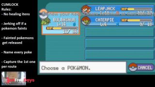 POKEMON CUMLOCK CHALLANGE LEAF GREEN - PART 3 PEWTER-6