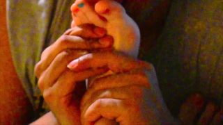 Sucking my candy toes tickles so bad xxx Tickling!-8