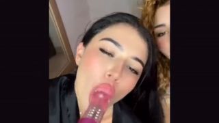 [GetFreeDays.com] Sloppy gagging 2 girl blow job on dildo. Sexy latinas need your dick Adult Leak November 2022-6