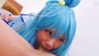[SD] CPZ-690001 『この素晴らしい淫夢で性交を！』夢の中なら何でもできる。せっかくなので普段ツンツンつよ気のア〇アをイラマチオで喉奥ガン突きして溢れるよだれダラダラにしたりアナルしっぽプラグ入れたりして楽しんでみたよ♪ 鈴音杏夏-9