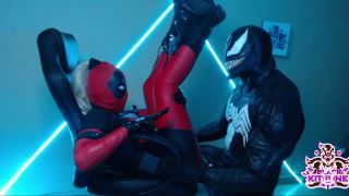 xxx video clip 20 Black Kitsune – Lady deadpool VS Venom: Hardfuck & Cumshot | superheroines | femdom porn fetish island-8