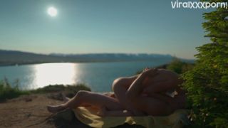 Mature Anna Ralphs Teases in Wet Waterfall Fuck Flick Anna Ralphs-4