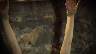 Captive Cheer Lucy Lauren: Elegant Bondage in 1080P HD!-9