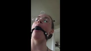 Creature Marie - Creature, gagged and cleaning-2
