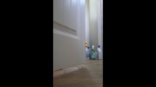 Creature Marie - Creature, gagged and cleaning-8