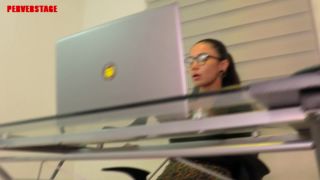 xxx clip 34 Perverstage – Fetish Secretary obsessed with Manager’s Feet on femdom porn footwear fetish-6