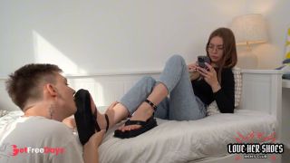[GetFreeDays.com] Foot Therapy for my goddess. Sex Film May 2023-1