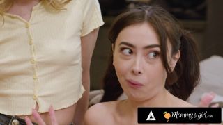 MOMMY'S GIRL  Shocked Teen Demi Hawks Caught Stepmom Serene Siren Fucki-1