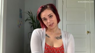 online adult clip 6 midget fetish Nina Crowne - God Loves You JOI - FullHD 1080p, jerkoff command on fetish porn-2
