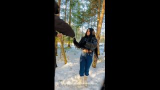 Michelle Rabbit Blowjob And Sex In The Snow Onlyfans (Blowjob porn)-1