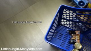 Femdom porn   Gay Littlesubgirl - littlesubgirl public blowjob in supermarket - Manyvids-2