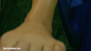 video 12 WorshipAmber - Gold Sandals - After Film Foot Boy (1080 HD), karate foot fetish on fetish porn -9