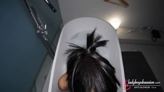 video 16 [Ladyboyobsession] Kwan Hair-Up Femboy Bubble Bath Blowjob 15 Jul 2025 [HD, 1080p], passion hd blowjob on femdom porn -5