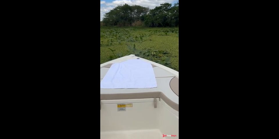 [GetFreeDays.com] Naked MILF sucks cock and gets covered in cum on the boat Adult Stream October 2022