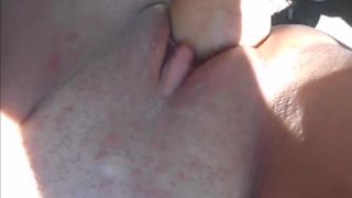 Tattooed Wife Gets Fisted From Husband Outdoor Amateur Do...-7