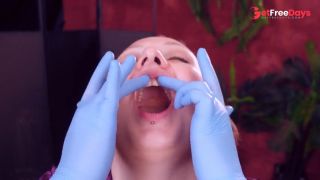 [GetFreeDays.com] ASMR I touch my face and teeth with medical gloves Sex Video December 2022-7