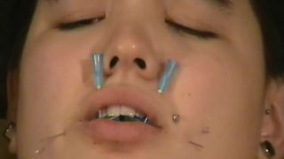 Michiko – Pierced Extrme on blonde happy femdom-9