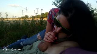 How To Spend An Evening In Nature With Benefit  Pov Outdoor Blowjob And Sex 1080p-1