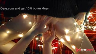 [GetFreeDays.com] Cozy Christmas Eve fun for sweet Daisy  gentle lesbians Sex Stream March 2023-8