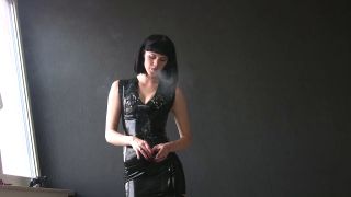 Mia Mane - Latex Mistress Smoking - Smoking-9
