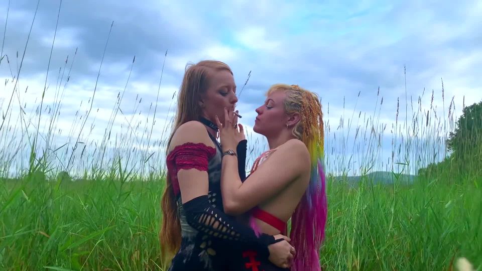adult video 20 girl crush fetish Adora Lotus – Sensual Fairies Smoking and Playing, fetish on fetish porn
