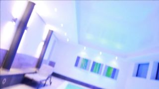 Hot sex in a public pool with a German woman-5