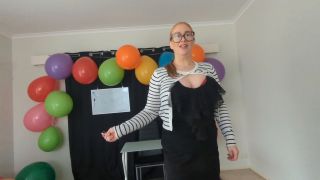 adult clip 23 cfnm femdom Septembers Balloons – Balloon Teacher – Pin Popping, fetish on fetish porn-5