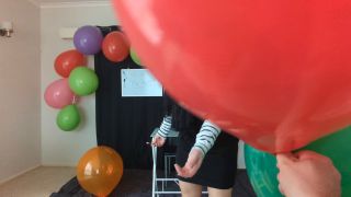 adult clip 23 cfnm femdom Septembers Balloons – Balloon Teacher – Pin Popping, fetish on fetish porn-6