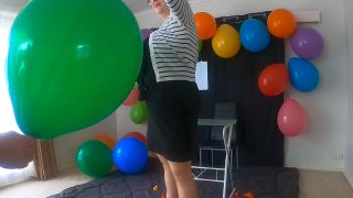 adult clip 23 cfnm femdom Septembers Balloons – Balloon Teacher – Pin Popping, fetish on fetish porn-9